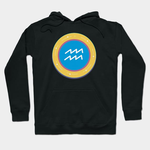 Aquarius Zodiac Hoodie by TheSoldierOfFortune